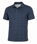 Mens Large Landshark "Sunset Sips" Golf Polo