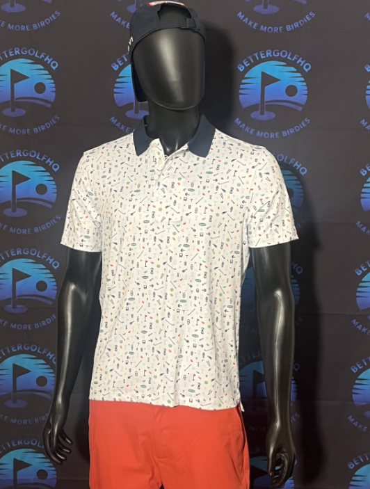 Men's Small Kenneth Cole Mixologist Masters Polo