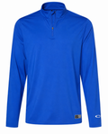 Men's Medium Oakley Royal Blue Performance Quarter-Zip Pullover