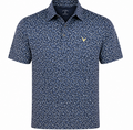 Men's Medium Blue Pixel Pattern Callaway Golf Shirt