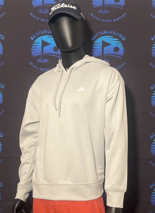 Men's Light Grey Adidas hoodie
