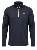 Men's Large Callaway Navy Performance Quarter-Zip Pullover