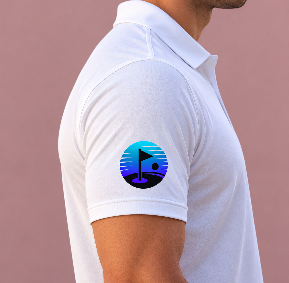 Original White BetterGolfHQ Polo